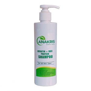 Keratin+Rice Protein Shampoo (250ml)